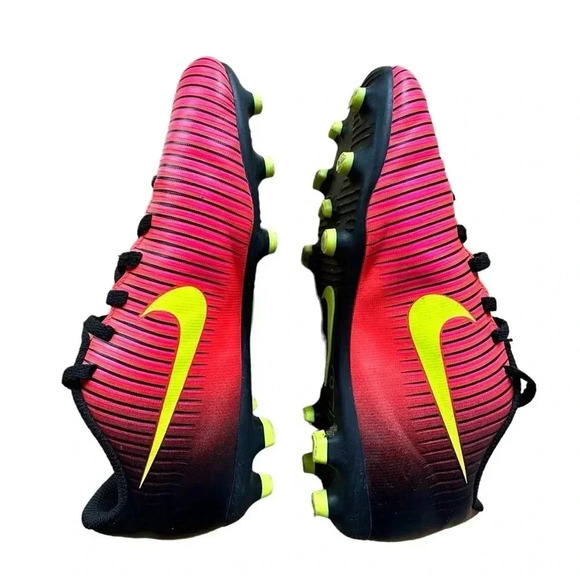 NIKE JR MERCURIAL VAPOR SOCCER SHOES | SIZE: 4.5 - Picture 3 of 14